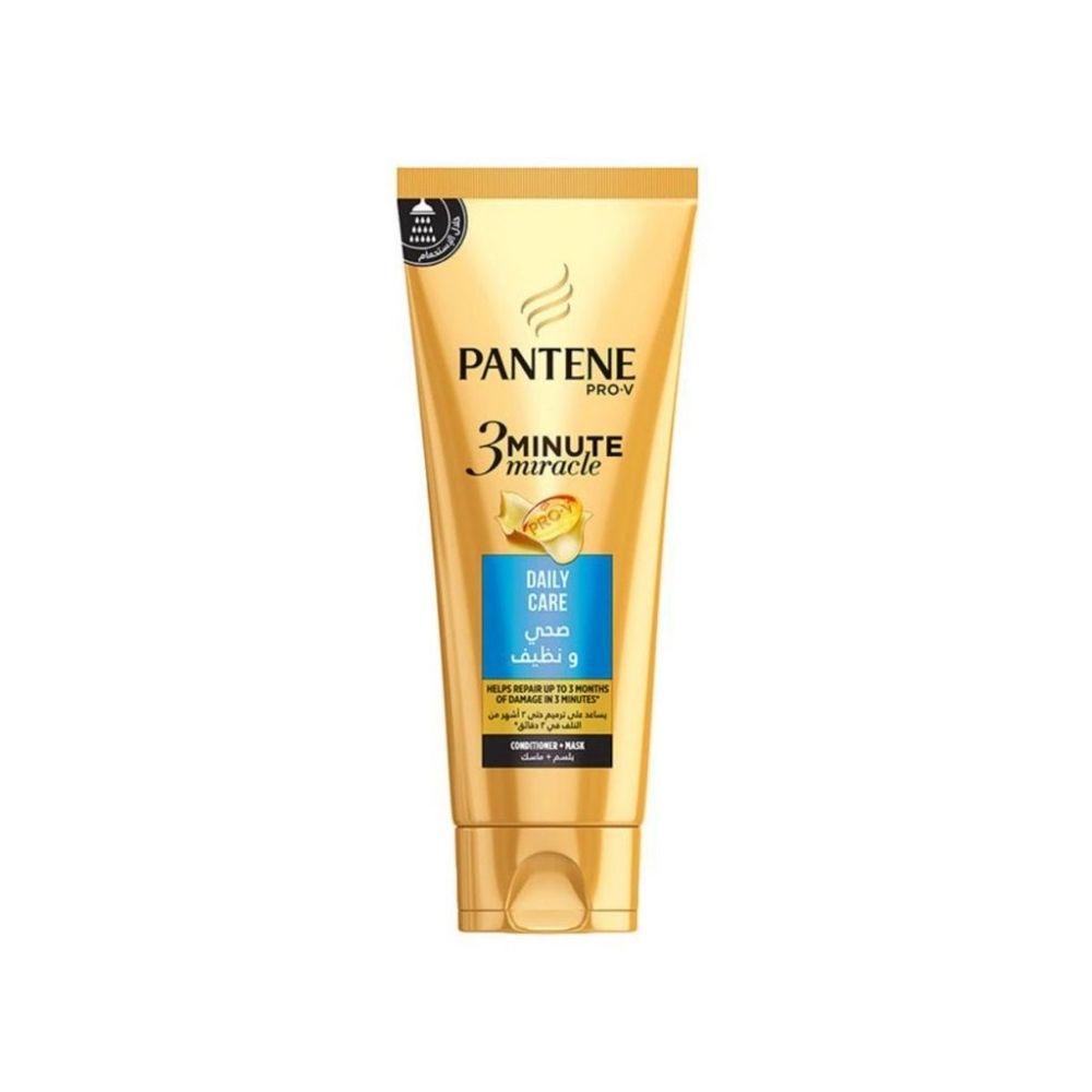 Pantene 3 Minute Miracle Daily Care Conditioner+ Mask 